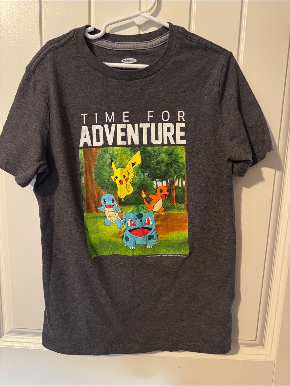 Old Navy Dark Gray Crewneck Tee
